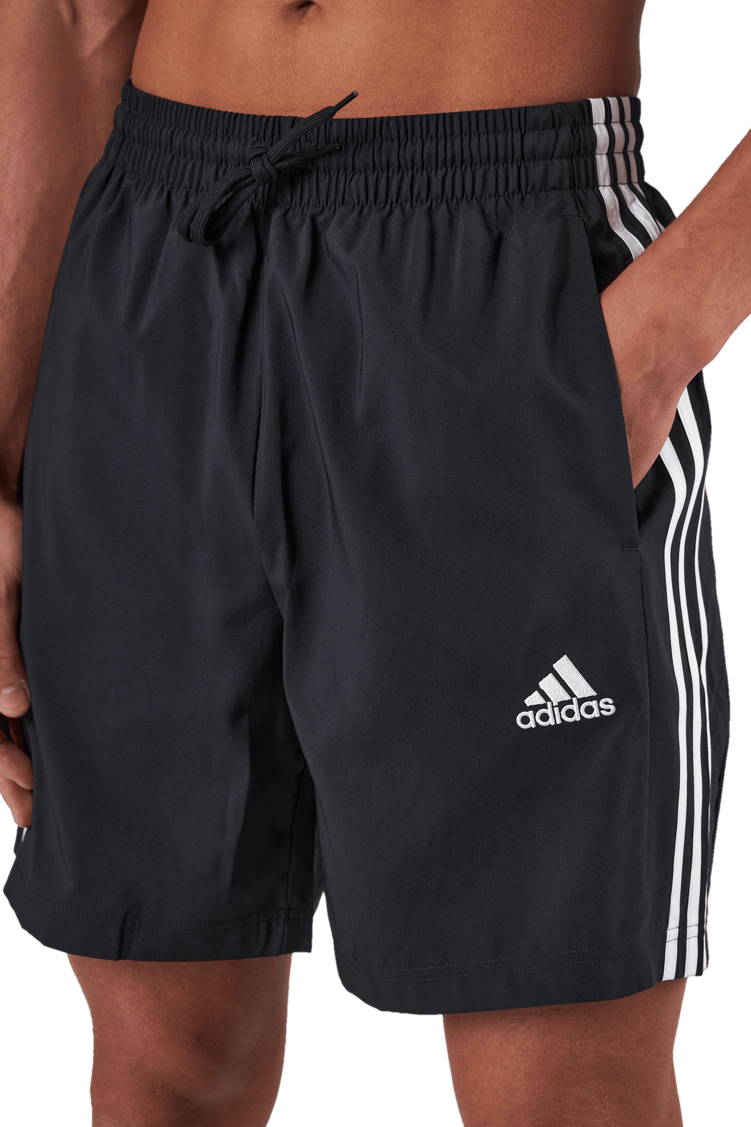 AEROREADY Essentials Chelsea 3-Stripes Shorts Black / White - Bild 4