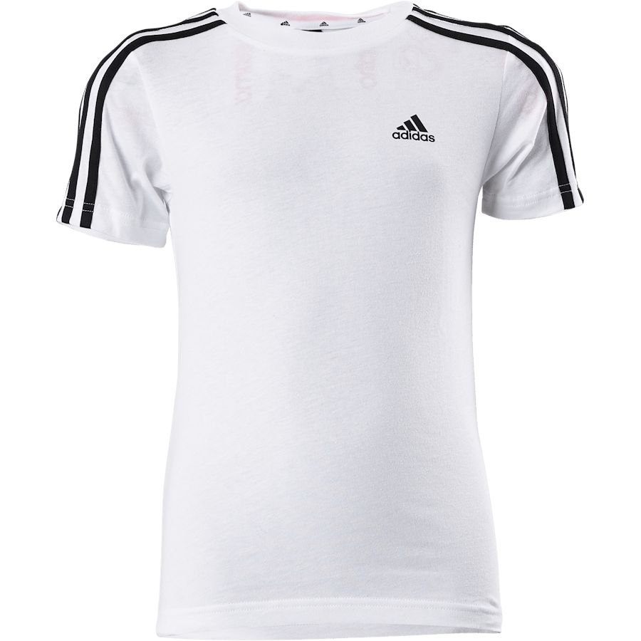 Essentials 3-Stripes Cotton T-Shirt White