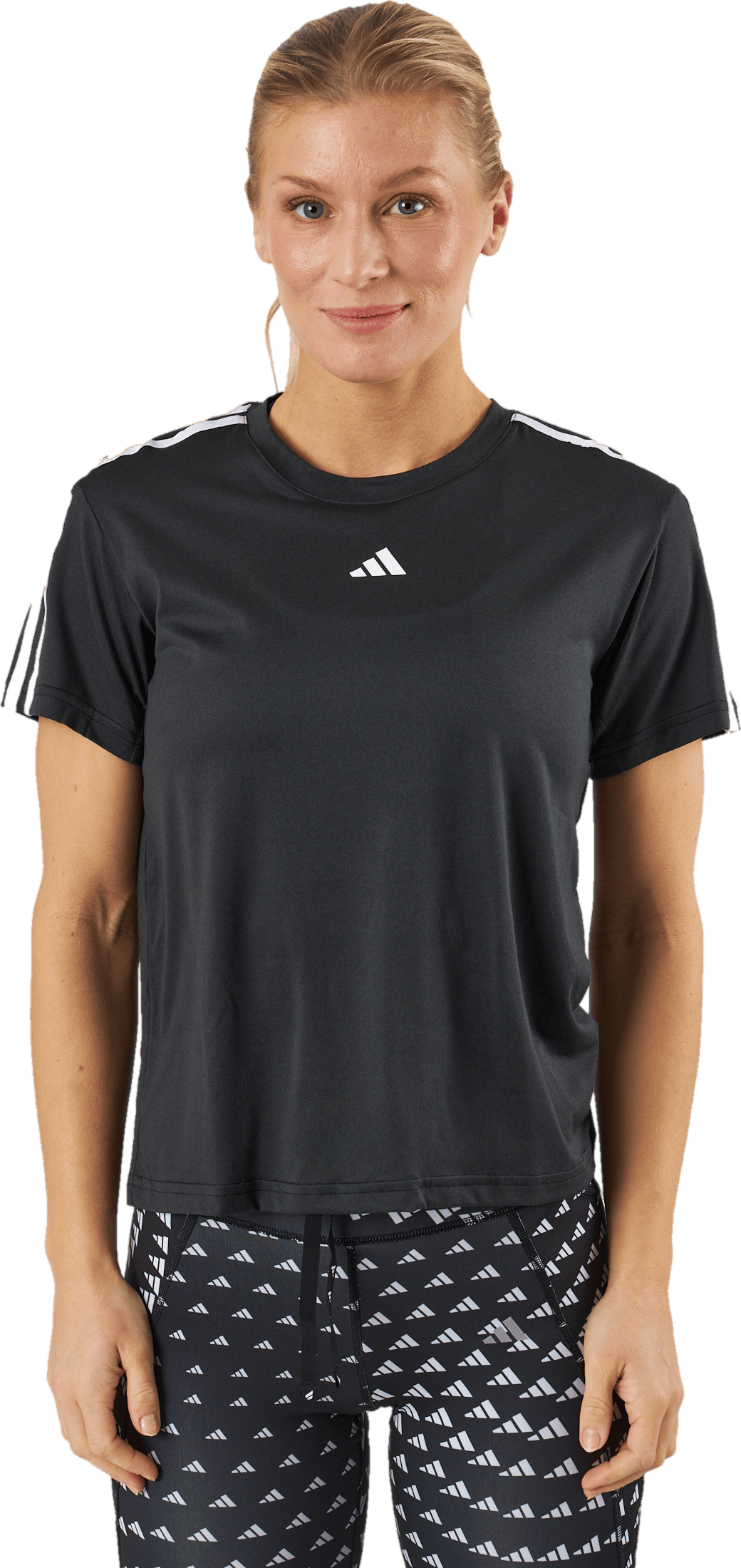 AEROREADY Train Essentials 3-Stripes T-Shirt Black