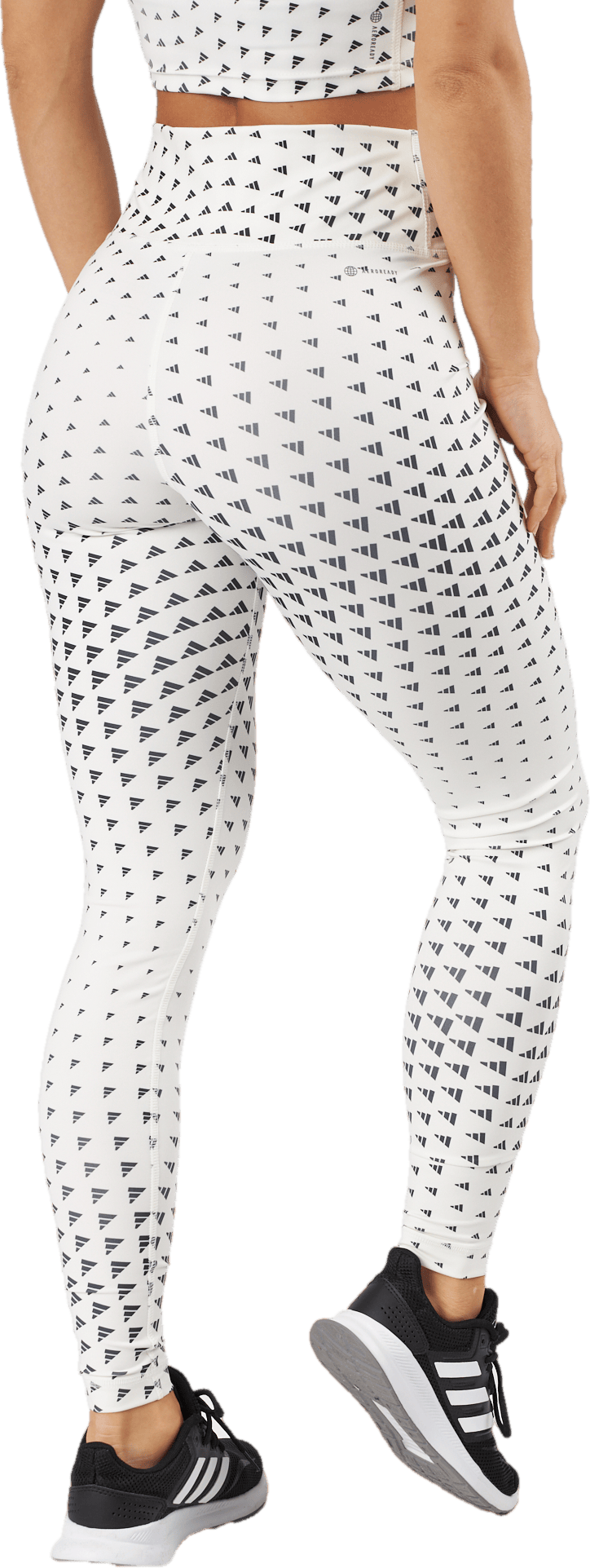 Train Essentials Brand Love High-Waisted Full-Length Leggings Black - Bild 3