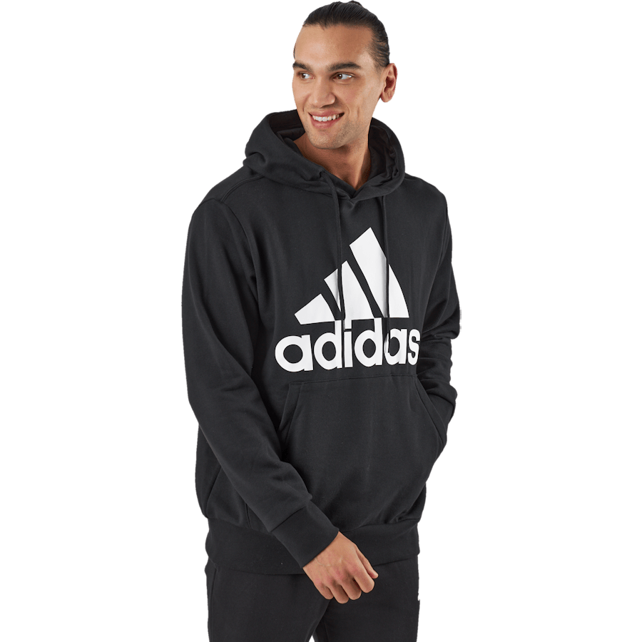 Essentials French Terry Big Logo Hoodie Black