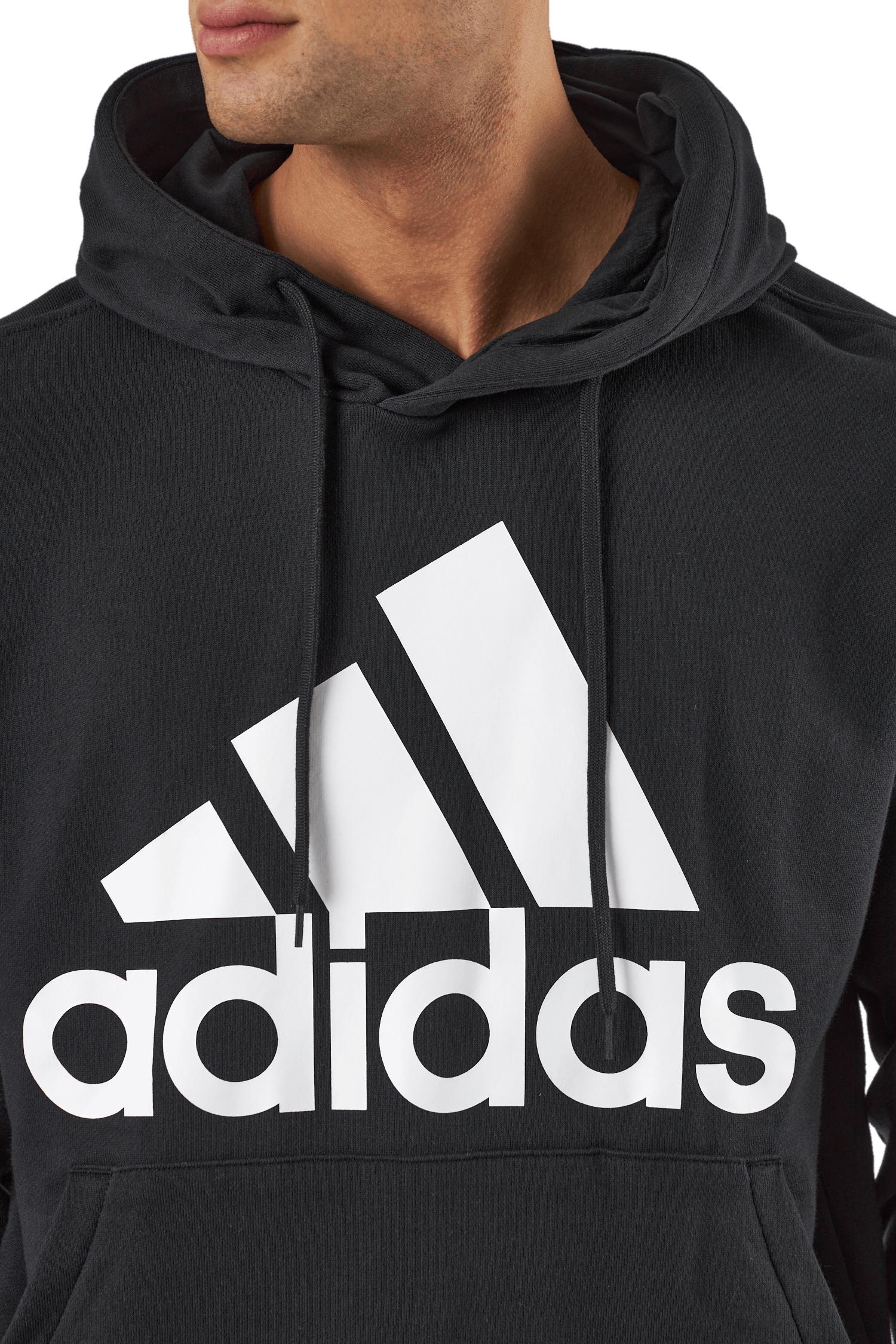 Essentials French Terry Big Logo Hoodie Black - Bild 4