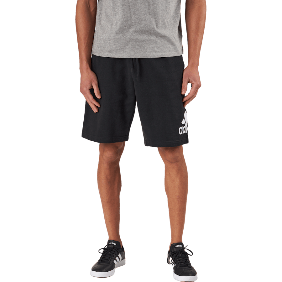 Essentials Big Logo French Terry Shorts Black