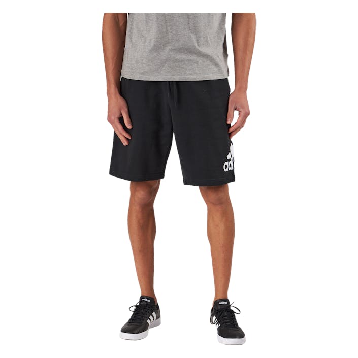 Essentials Big Logo French Terry Shorts Black, Male, Kläder, Shorts, Svart, M