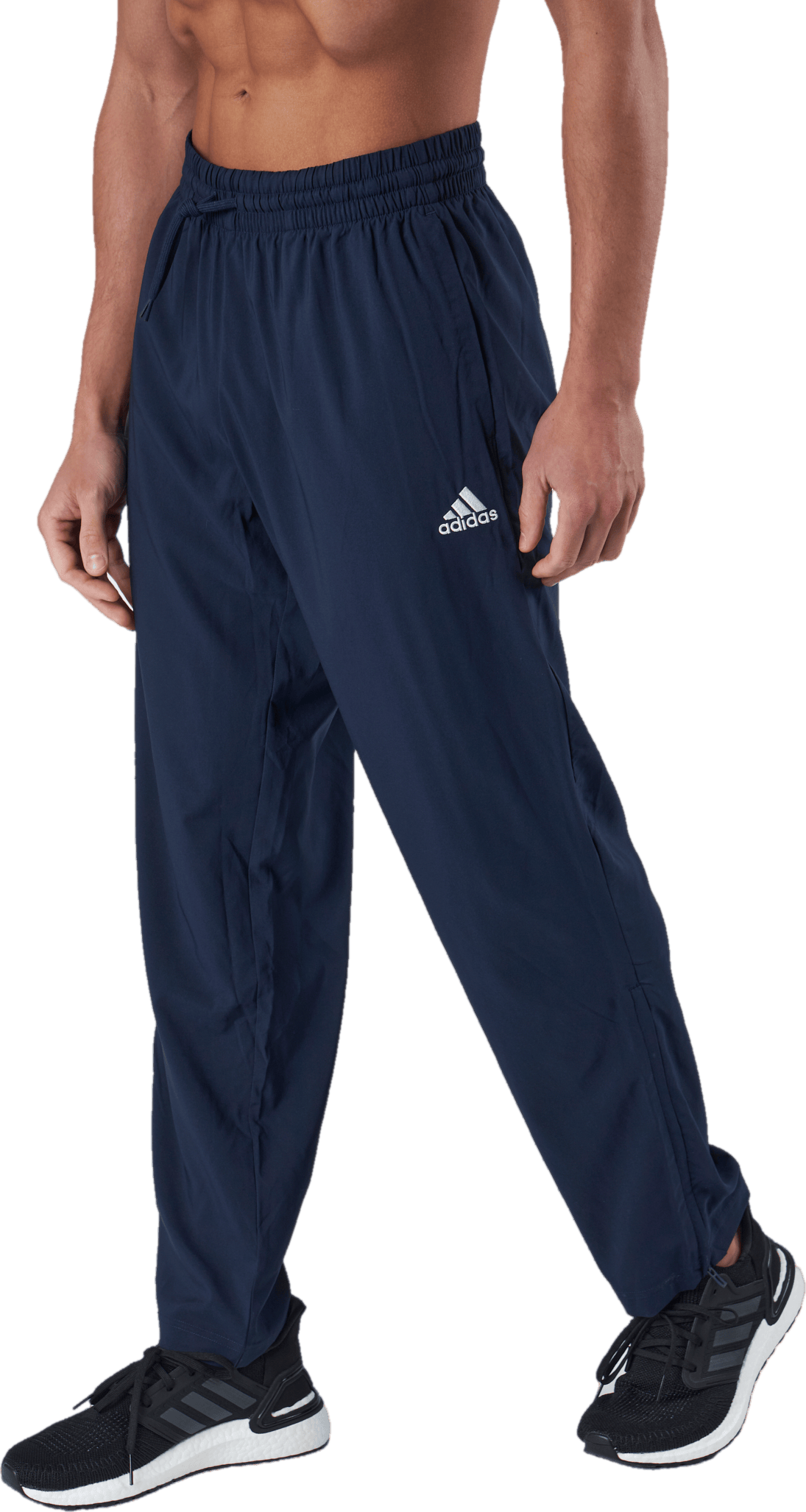 AEROREADY Essentials Stanford Open Hem Embroidered Small Logo Tracksuit Bottoms Legend Ink - Bild 2