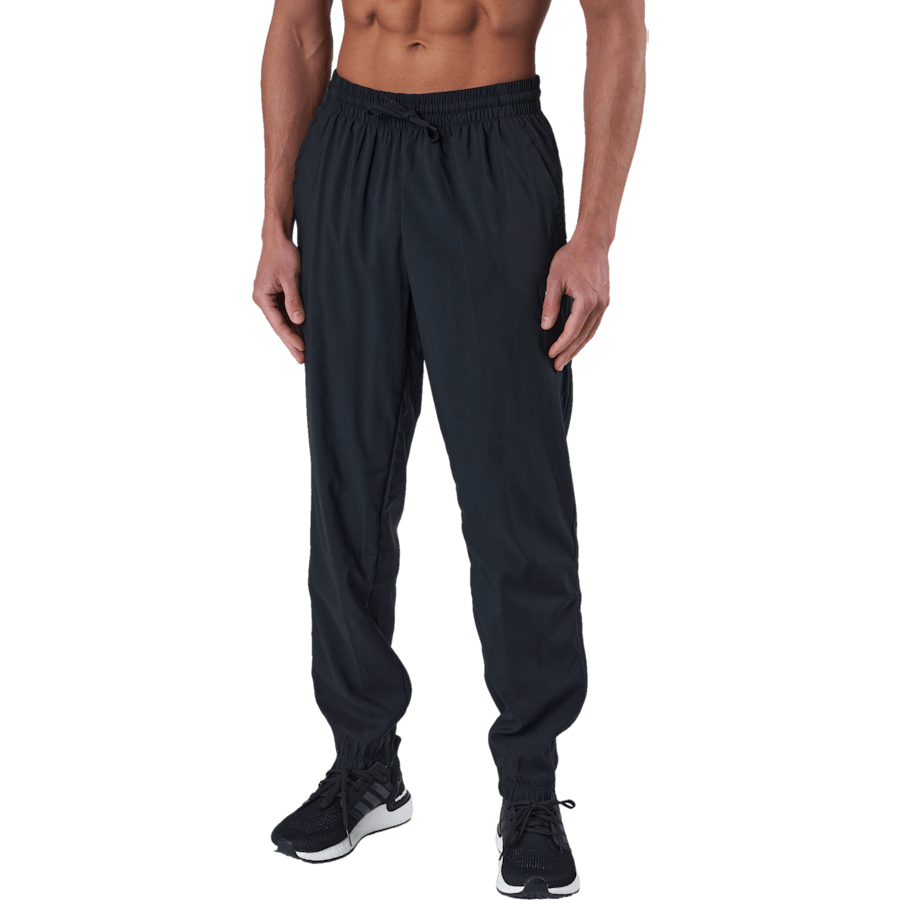 AEROREADY Essentials Stanford Elastic Cuff Small Logo Joggers Black