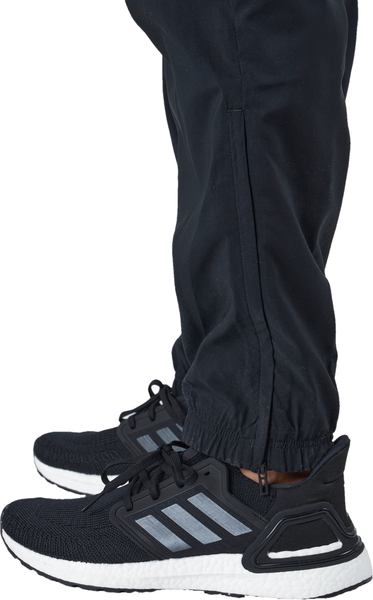 AEROREADY Essentials Stanford Elastic Cuff Small Logo Joggers Black - Bild 5