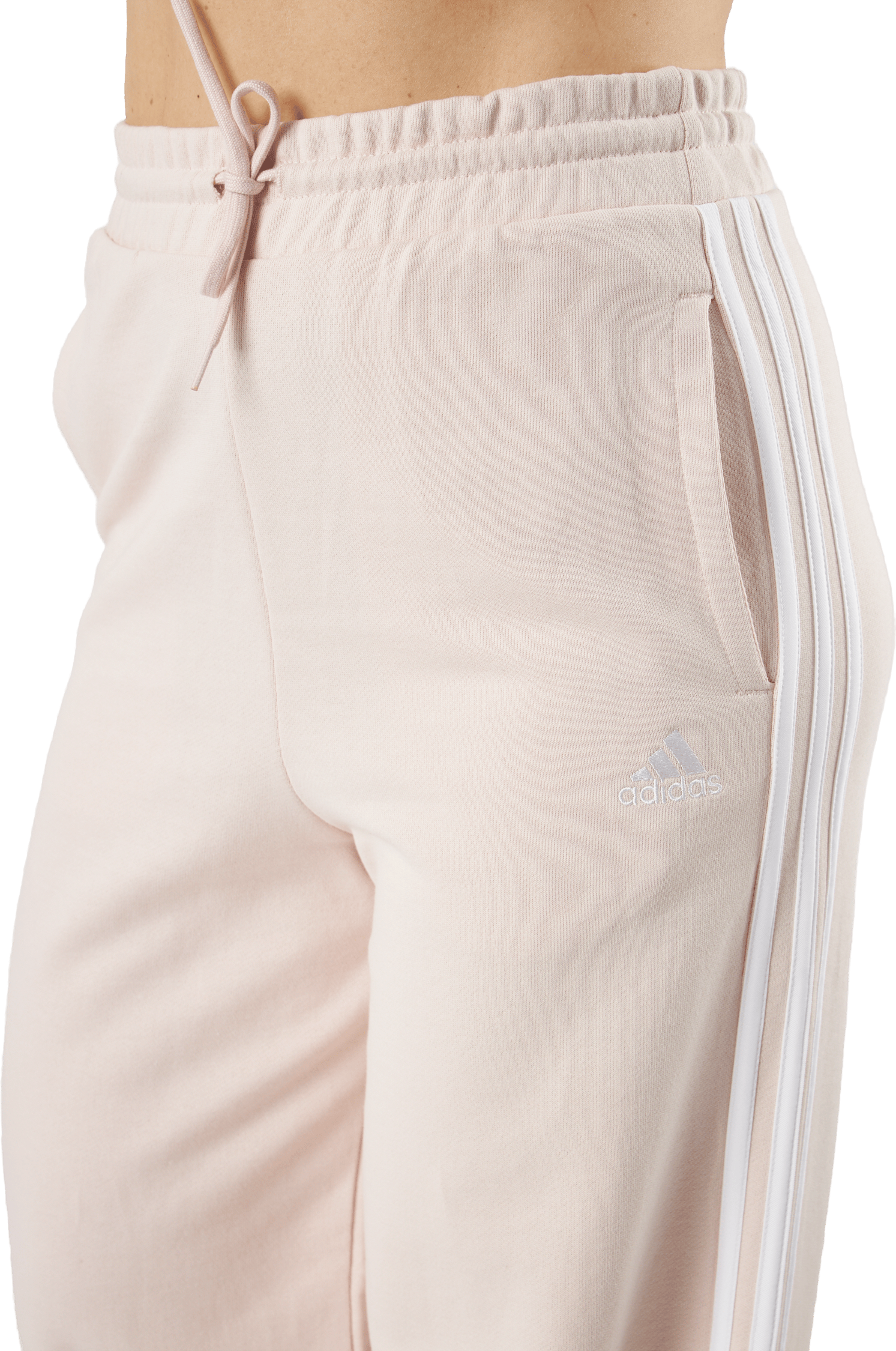 Essentials 3-Stripes French Terry Wide Joggers Wonqua/White - Bild 4