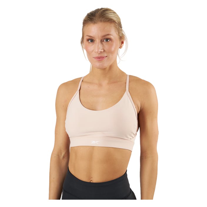 Reebok Lux Strappy Sports Bra Sofecr, Female, Vêtements, Soutien-gorge de sport, Beige, S