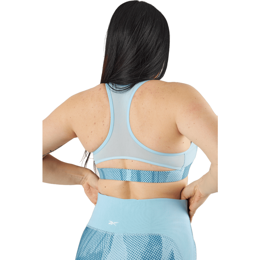 Lux Perform Allover Print Racer Bra Steblu - Bild 3