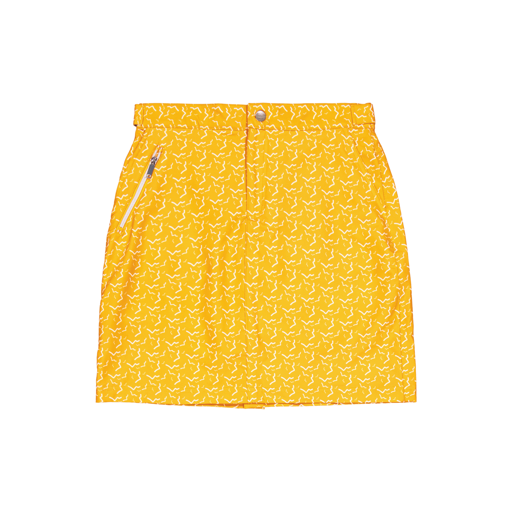Hollie Reco Skort Flame Orange Print