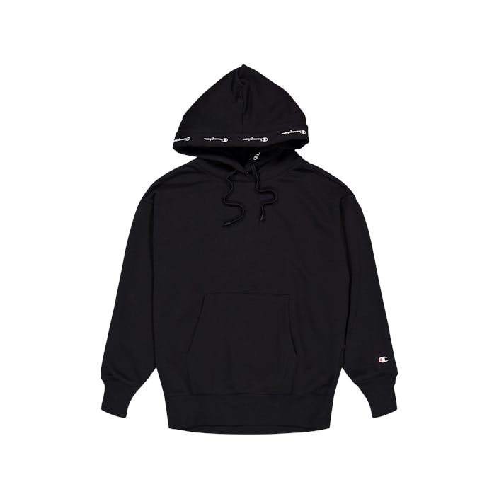 Hooded Sweatshirt Black Beauty, Female, Apparels, Shirts, Black, XS