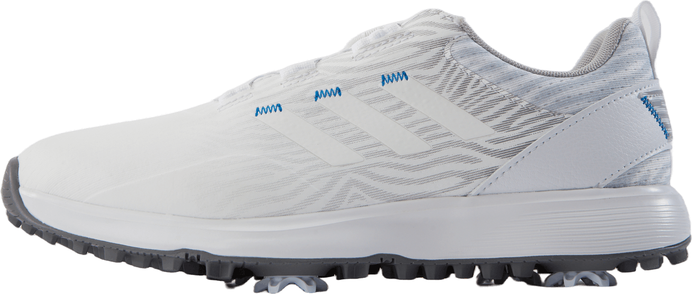 Women's S2G BOA Golf Shoes Cloud White / Cloud White / Grey Two, Female, Kengät, Golfkengät, Golf, Valkoinen/Harmaa, EU 38 2/3