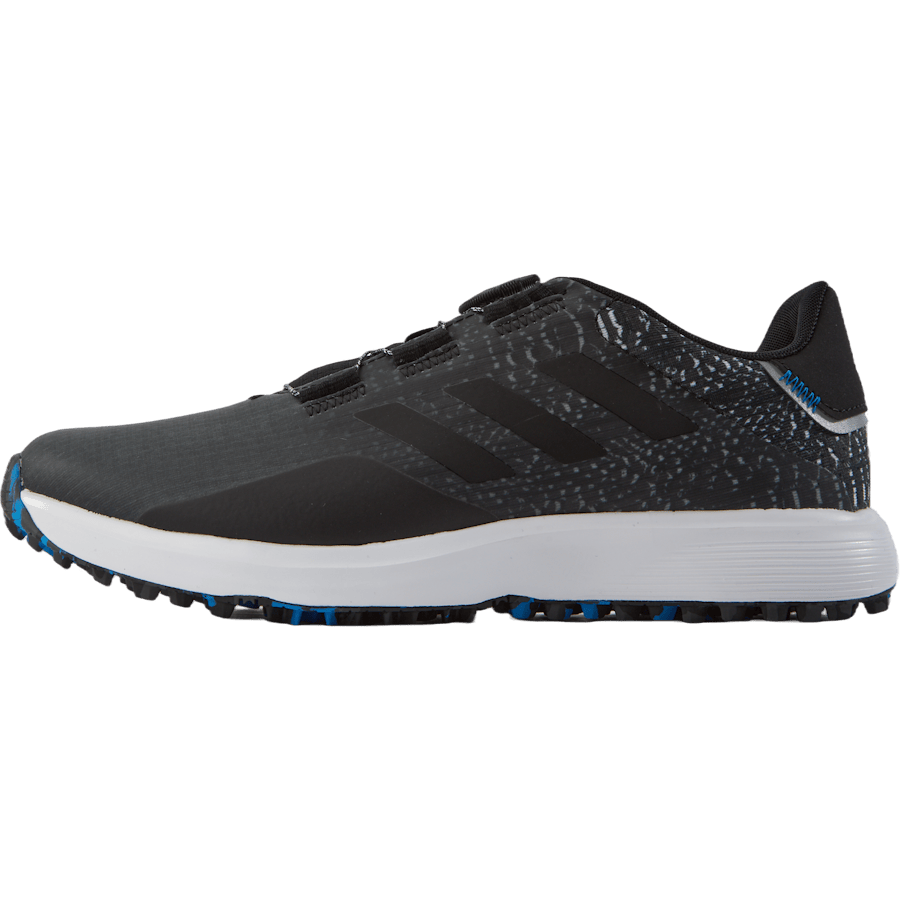 S2G BOA Wide Spikeless Golf Shoes Core Black / Core Black / Grey Six