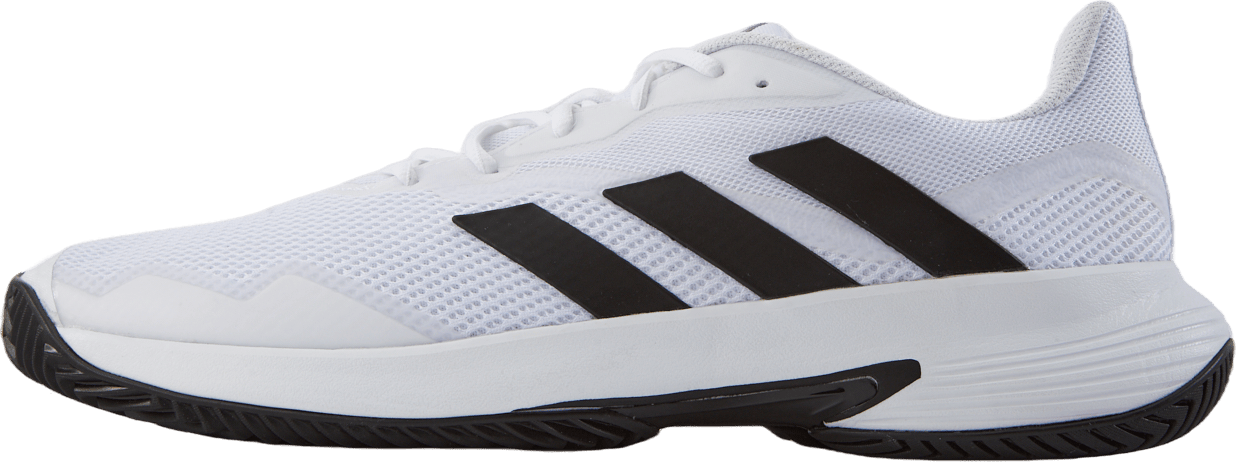 Courtjam Control Tennis Shoes Cloud White / Core Black / Cloud White, Male, Zapatos, Zapatos de entrenamiento, zapatillas de deporte, Tenis, EU 46 2/3