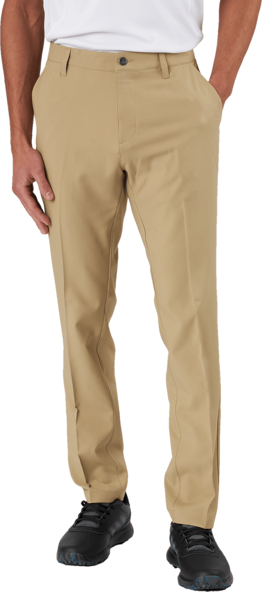 Ultimate365 Tapered Trousers Hemp, Male, Apparels, Pants, Golf, Beige, 30"/30"