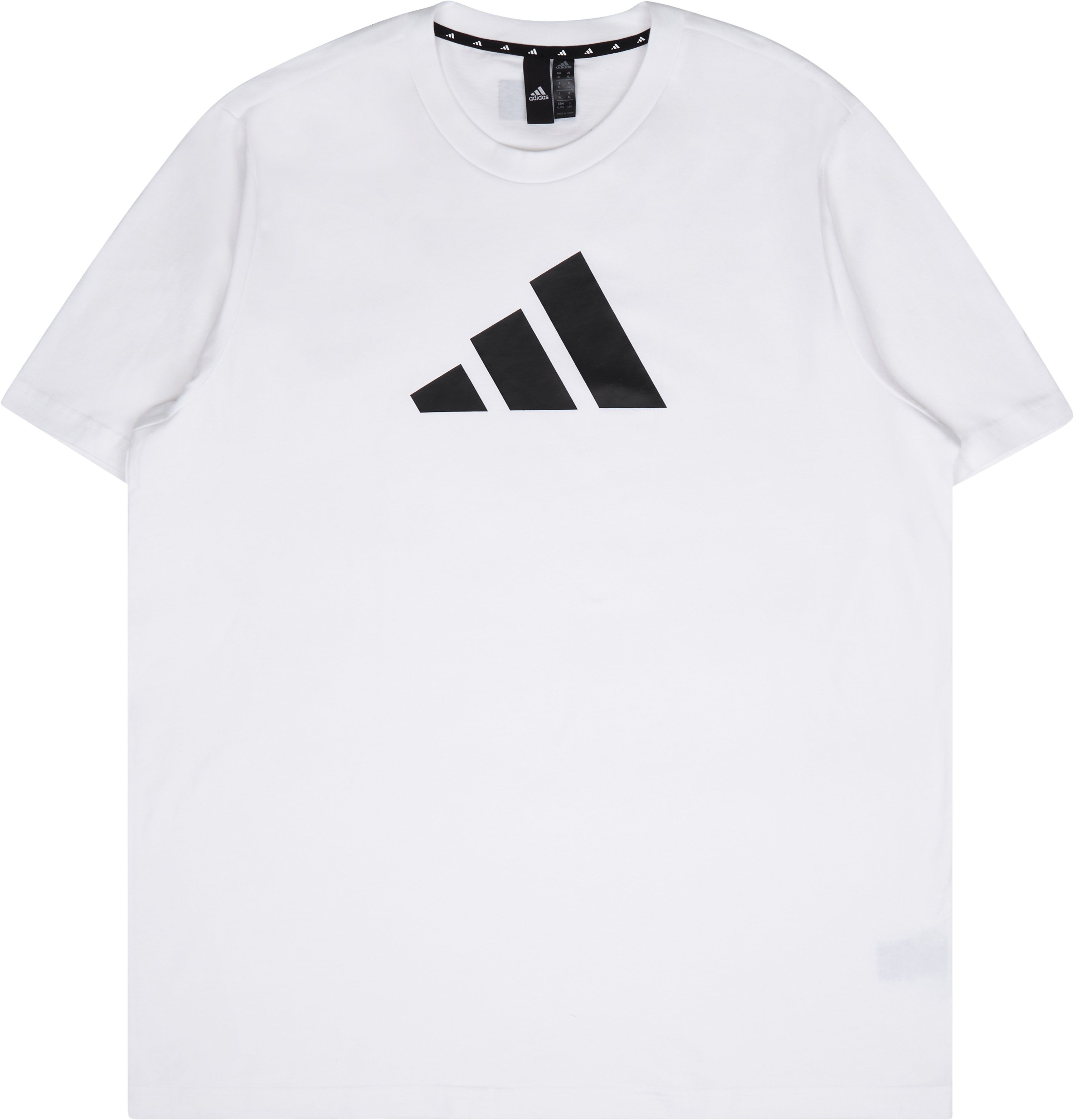 M Fi 3bar Tee White, Male, Apparels, T-shirt, Golf, XL