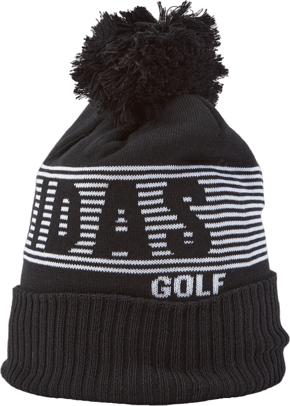 Pom Beanie Black, Unisex, Apparels, hats & caps, Golf, Black, ONESIZE