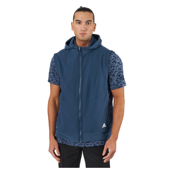 Hoodie Vest Crenav, Male, Kläder, jackor, Golf, Blå, L