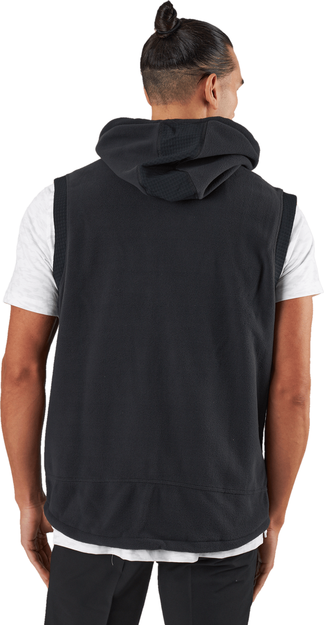 Statement Full-Zip Hooded Vest Black - Bild 3