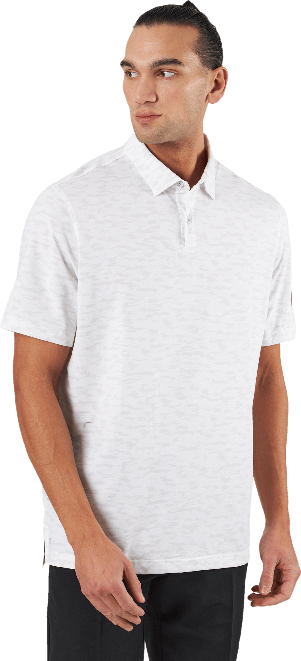 Go-to Camo Polo Greone/white, Male, Abbigliamento, Maglietta, Golf, Bianca, XXL