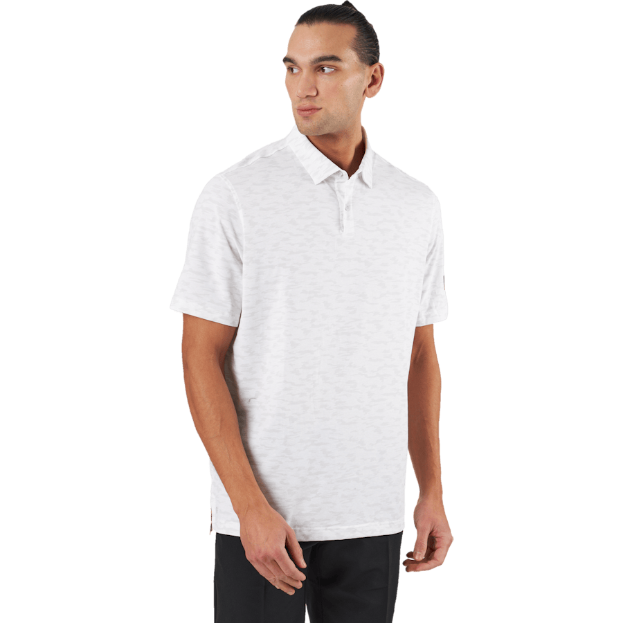 Go-to Camo Polo Greone/white