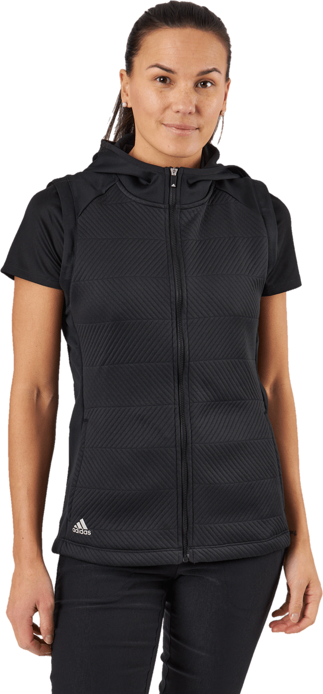 W C.rdy Hrgbn V Black, Female, Kleding, jassen, Golf, Zwart, XL