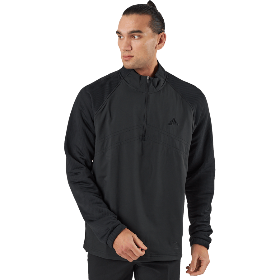 Stmnt 1/4 Zip Black