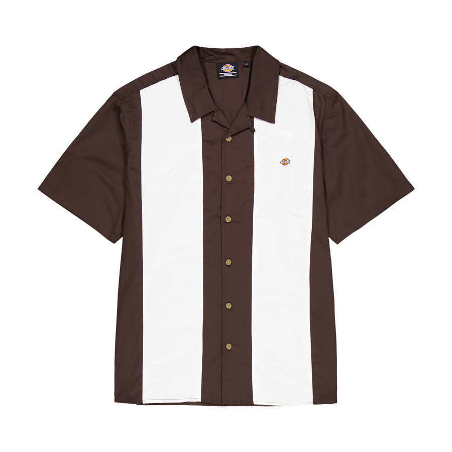 Westover Shirt Ss Dark Brown
