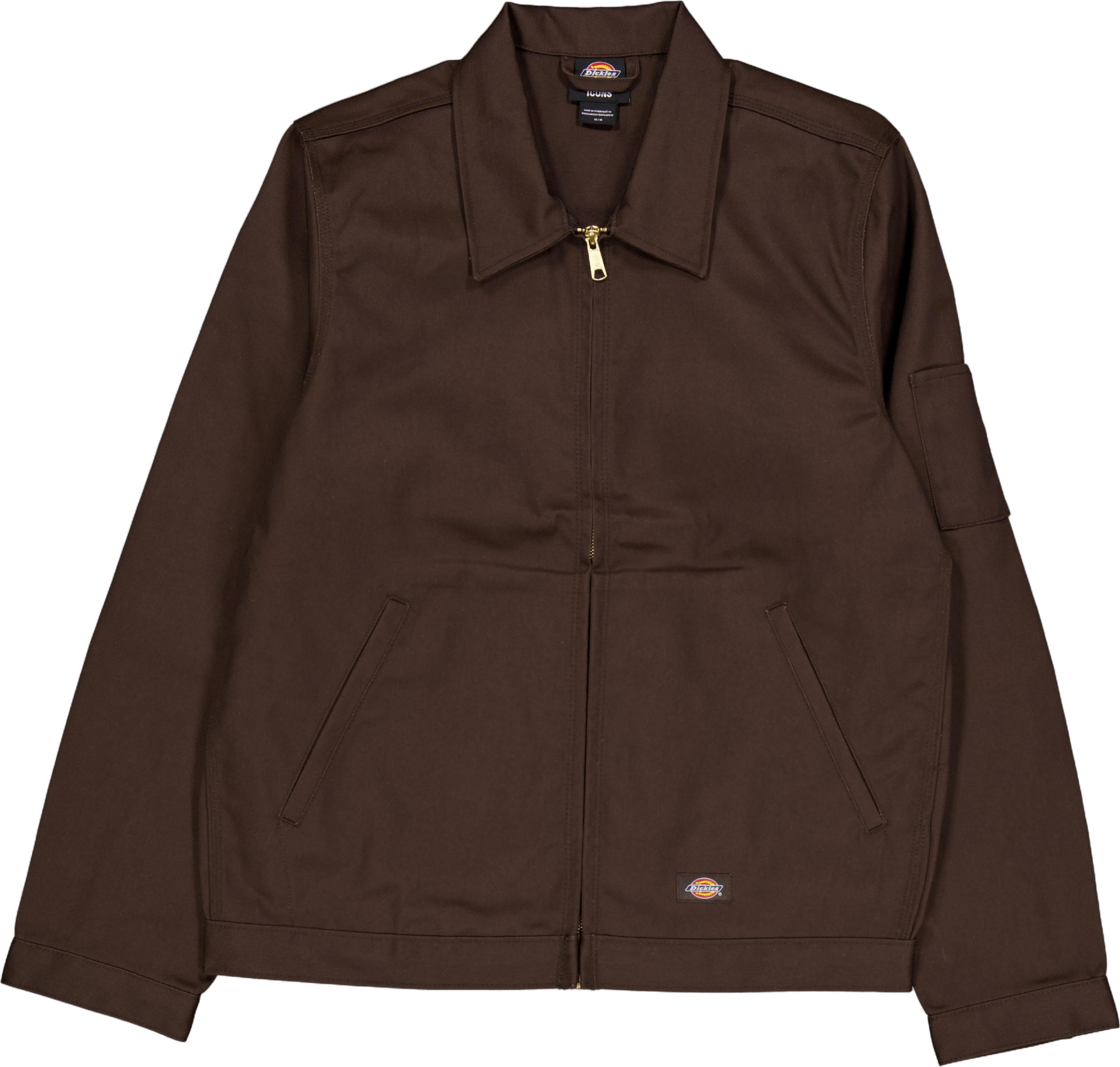 Unlined Eisenhower Jacket Rec Dark Brown, Male, Kläder, jackor, Brun, M