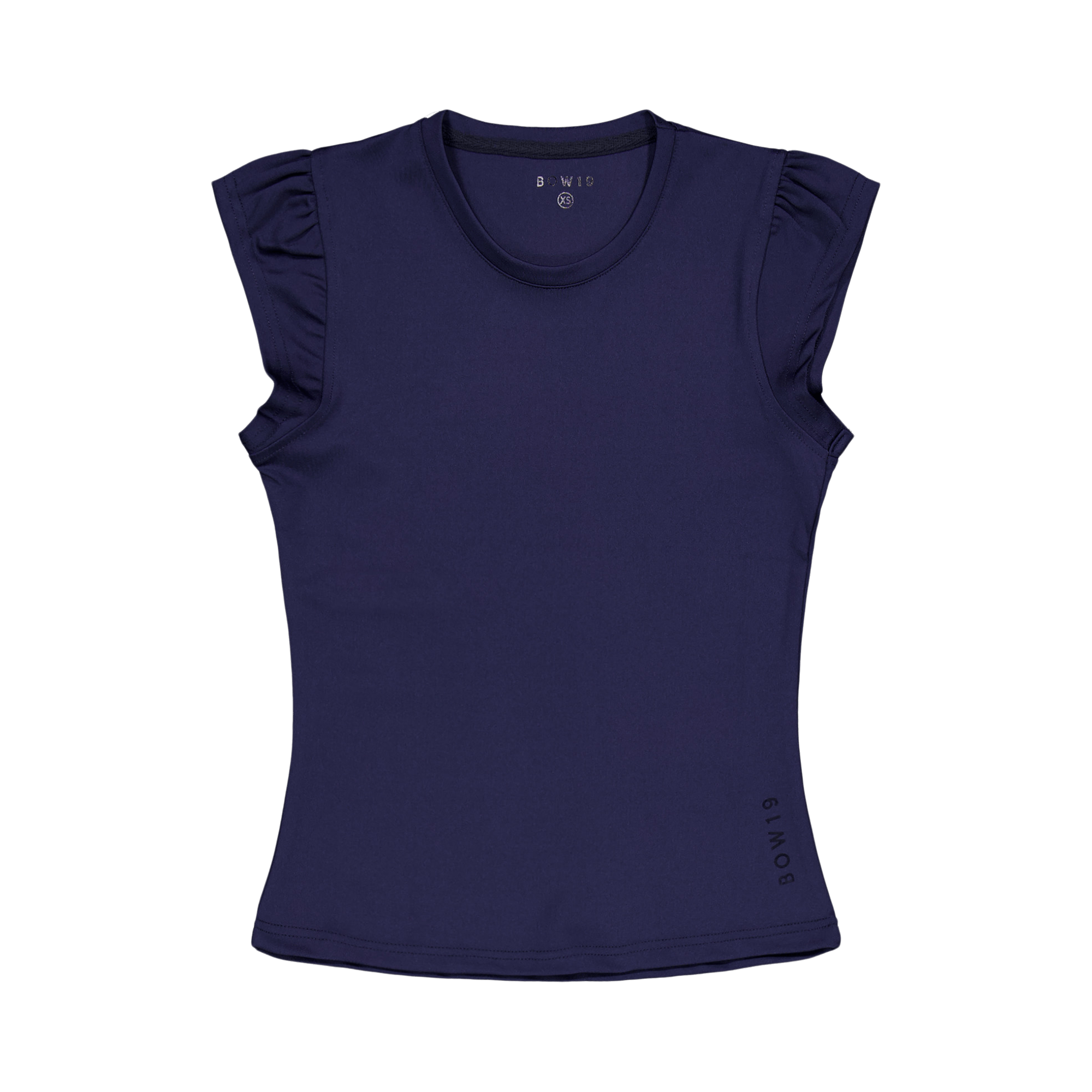 Lily Top Navy, Female, Apparels, Tops, Padel, Blue, XS