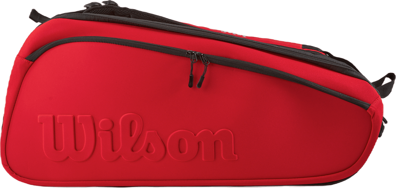 Super Tour 15pk Clash V2.0 Black/red, Unisex, Ekwipunek, torby i plecaki, Tenis ziemny, Czerwony, ONESIZE