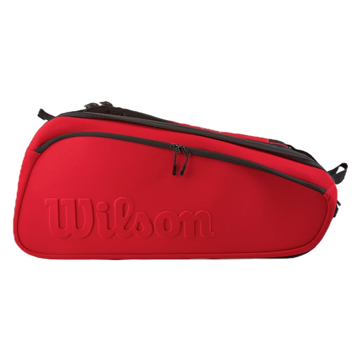 Super Tour 15pk Clash V2.0 Black/red, Unisex, Ekwipunek, torby i plecaki, Tenis ziemny, Czerwony, ONESIZE