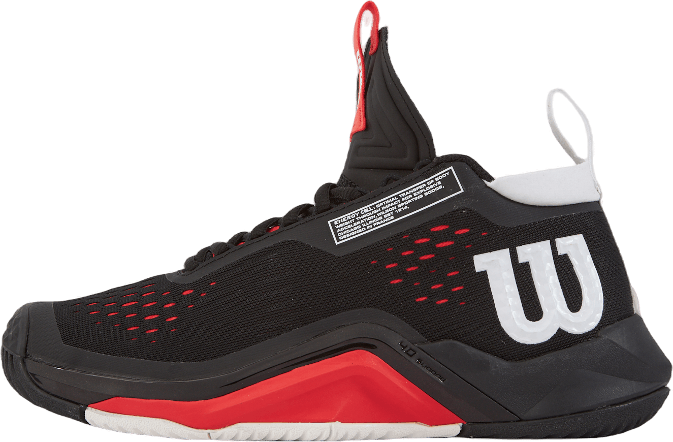 Rush Pro Tour Mid Black/white, Male, Shoes, Training shoes, Tennis, Multi color, UK 7