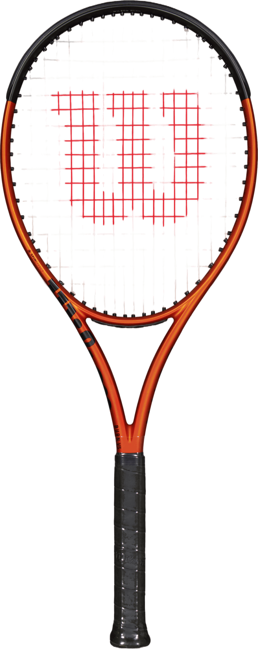 Burn 100ls V5.0, Unisex, Ekwipunek, rakiety, Tenis ziemny, Pomarańczowy, 2