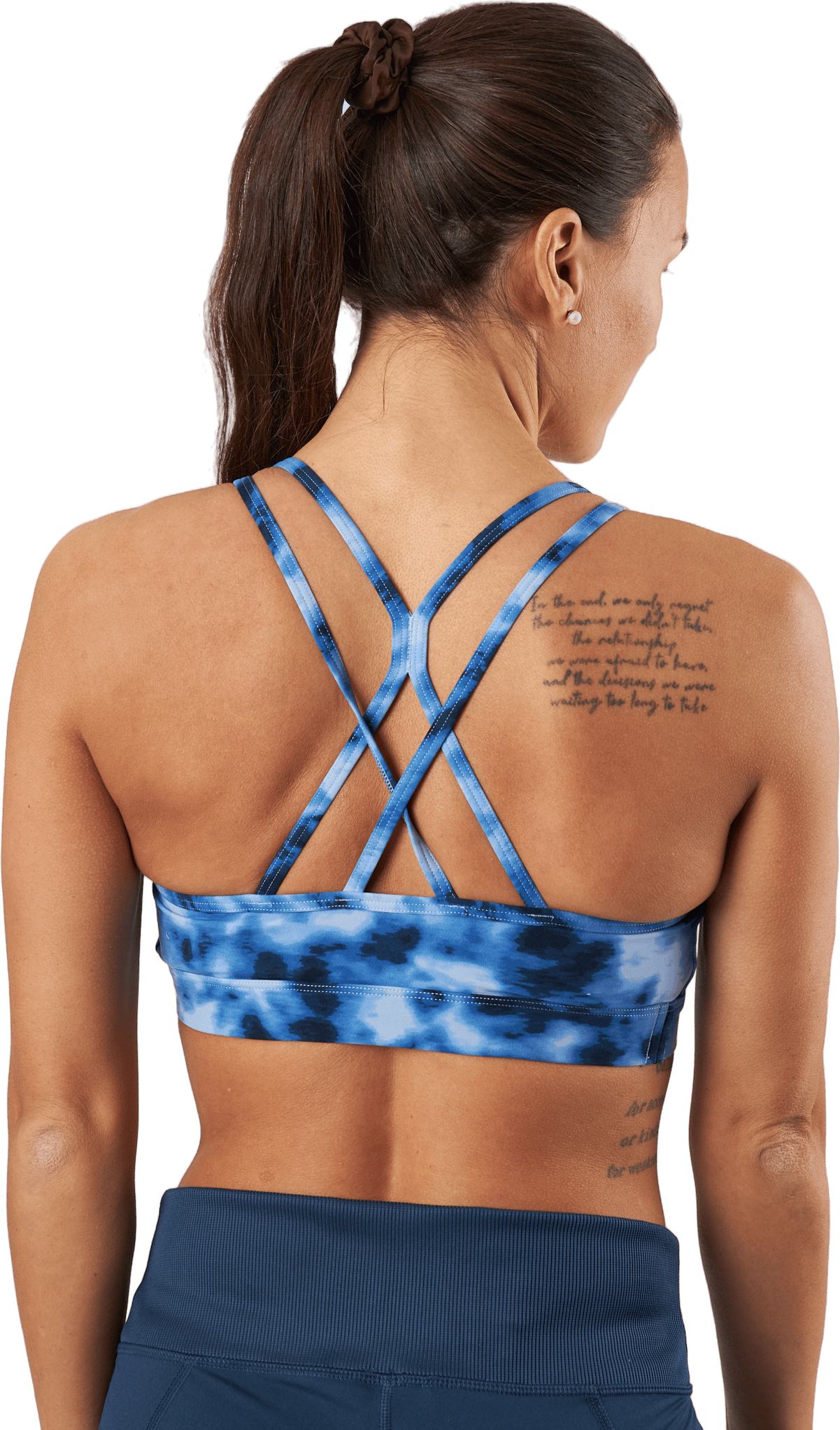 Women's Form Strappy Crop Top Blue - Bild 3