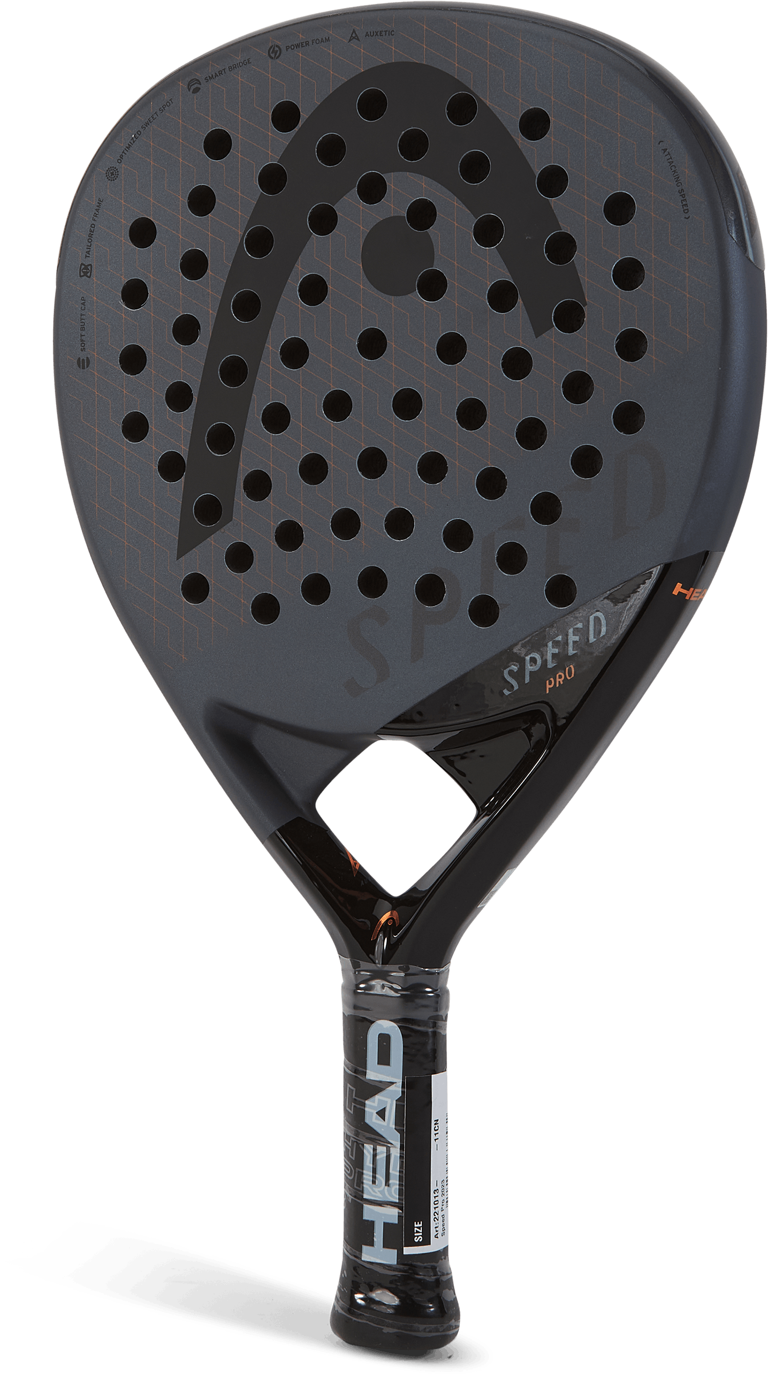 Speed Pro 2023 Black, Unisex, Ekwipunek, rakiety, Padel, ONESIZE