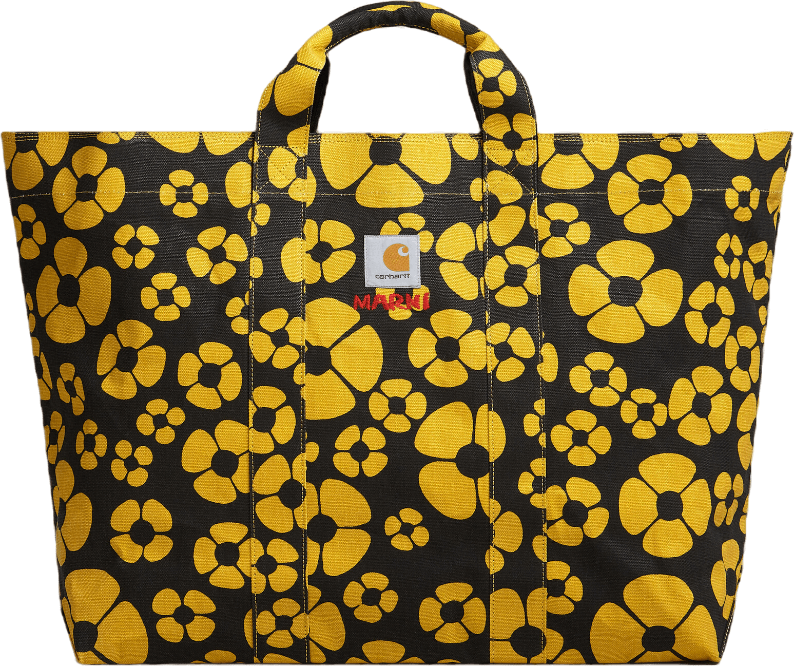 MARNI x CARHARTT WIP SHOPPING BAG, Unisex, Utrustning, väskor & ryggsäckar, Flerfärgad, ONESIZE
