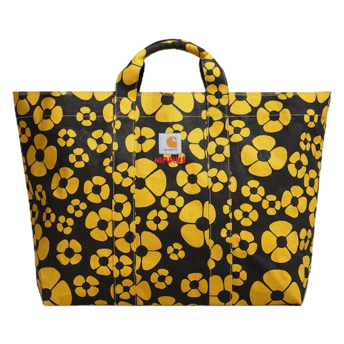 MARNI x CARHARTT WIP SHOPPING BAG, Unisex, Utrustning, väskor & ryggsäckar, Flerfärgad, ONESIZE