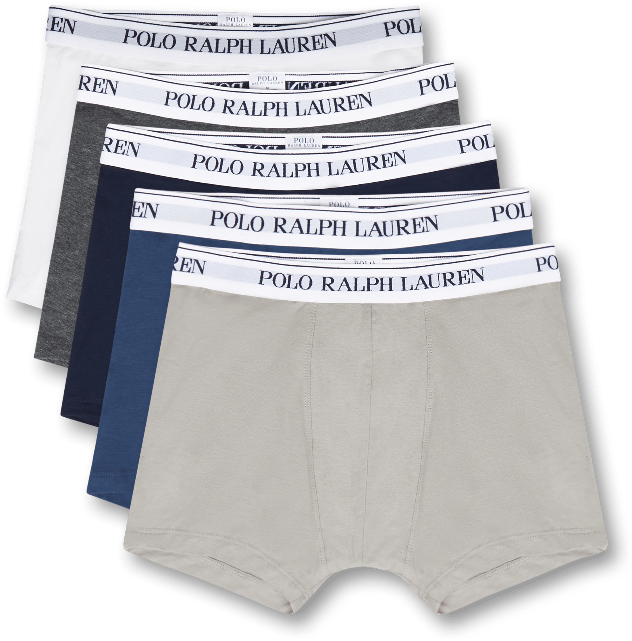 Polo Ralph Lauren 5pk Trunk, Male, Apparels, Underwear, Blue, M