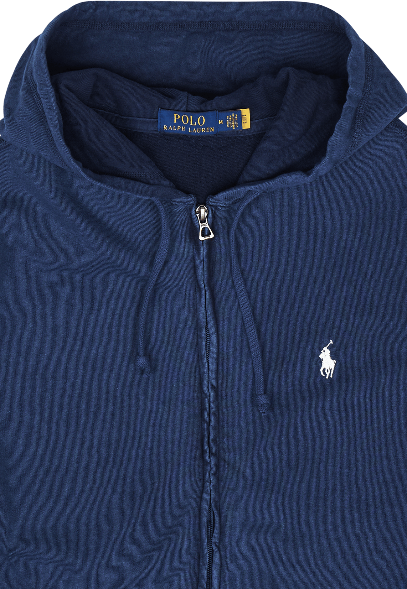 Spa Terry Full-Zip Hoodie Newport Navy - Bild 3