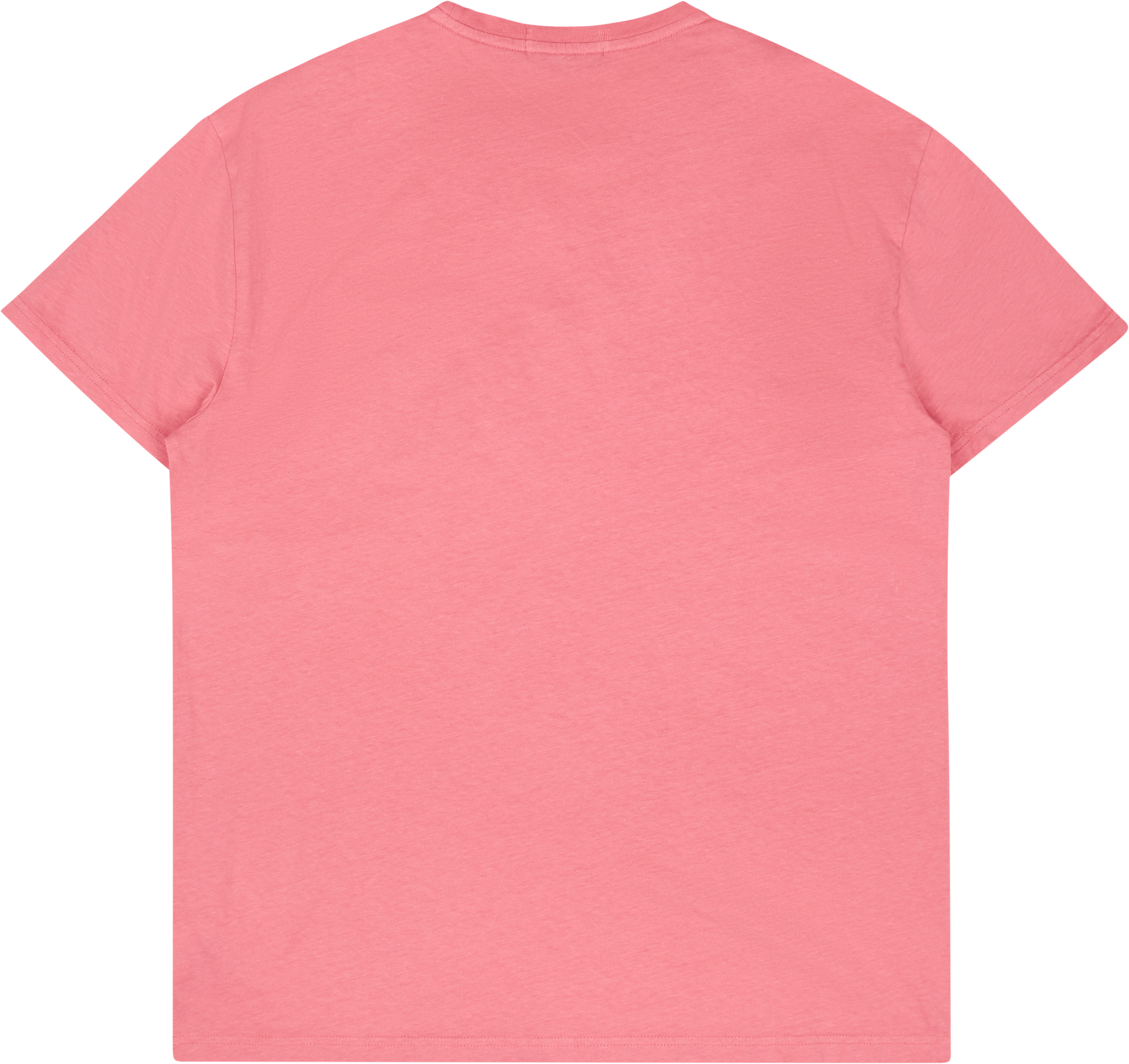 Classic Fit Cotton-Linen Pocket T-Shirt Desert Rose - Bild 2