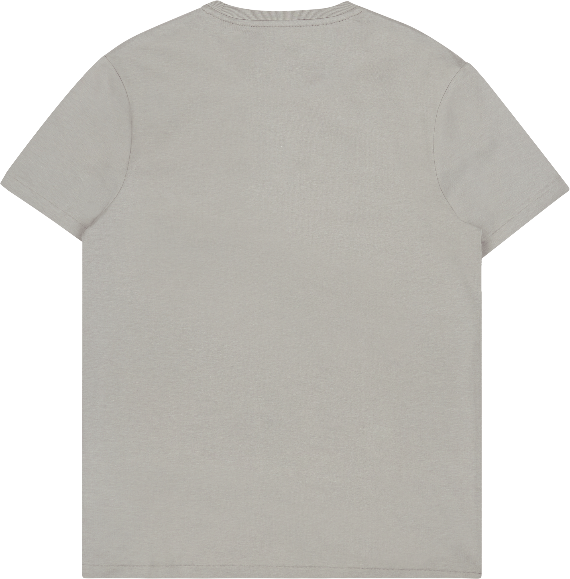 Custom Slim Fit Jersey Crewneck T-Shirt Grey Fog - Bild 2