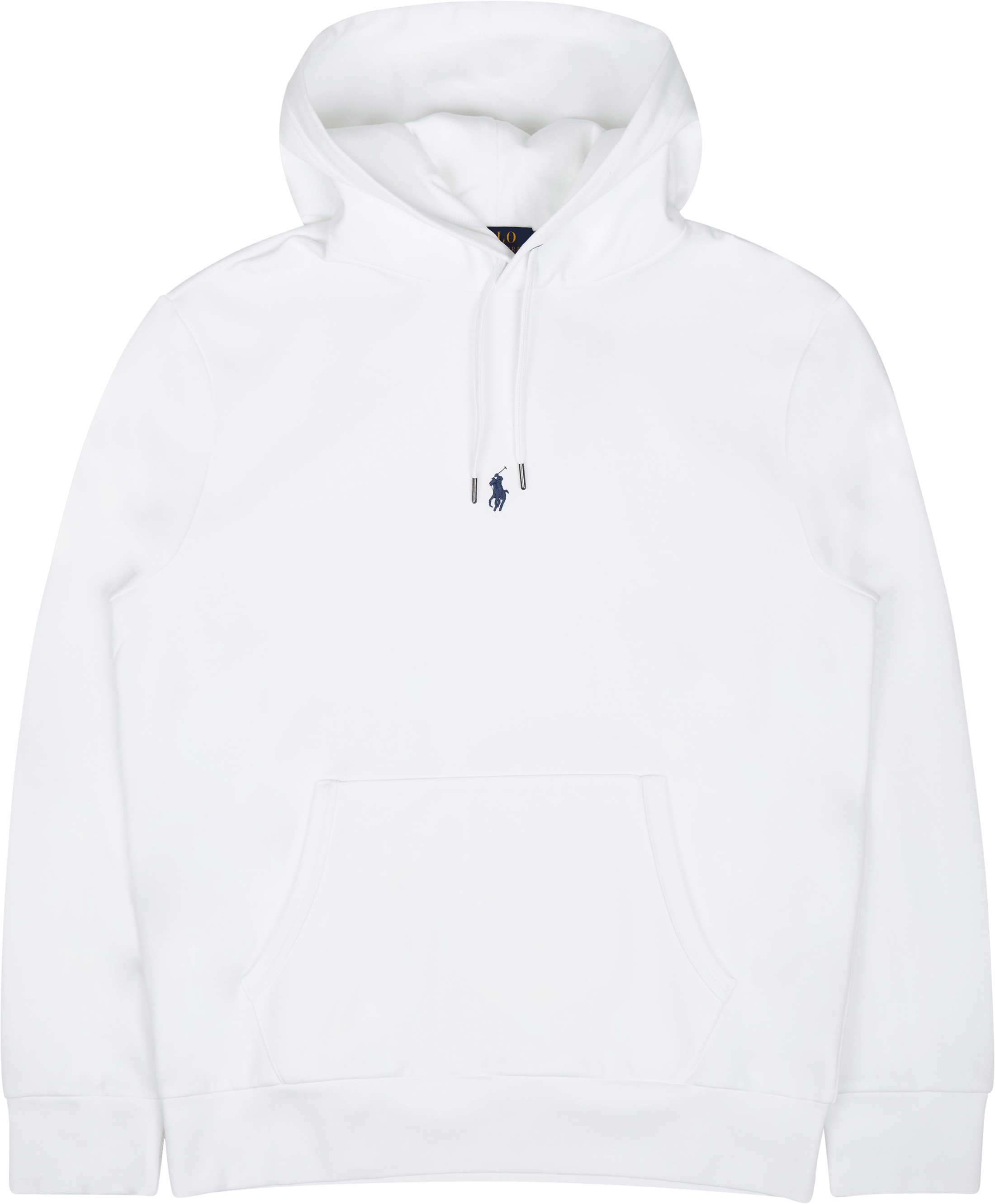 Double-Knit Hoodie White, Male, Odevy, mikiny a mikiny, Biely, S