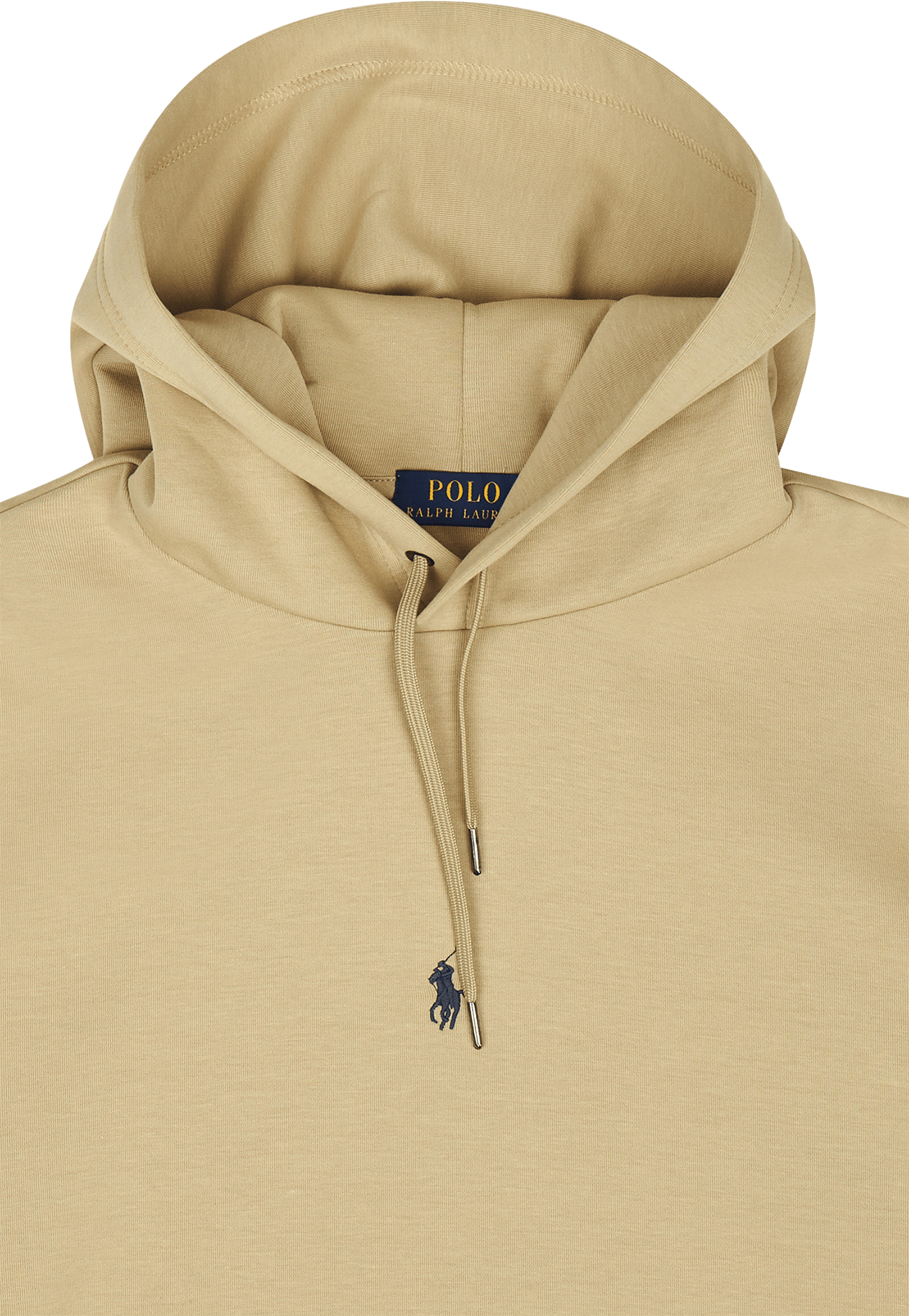 Polo Ralph Lauren Double Knit Hoodie Classic Khaki - Bild 3