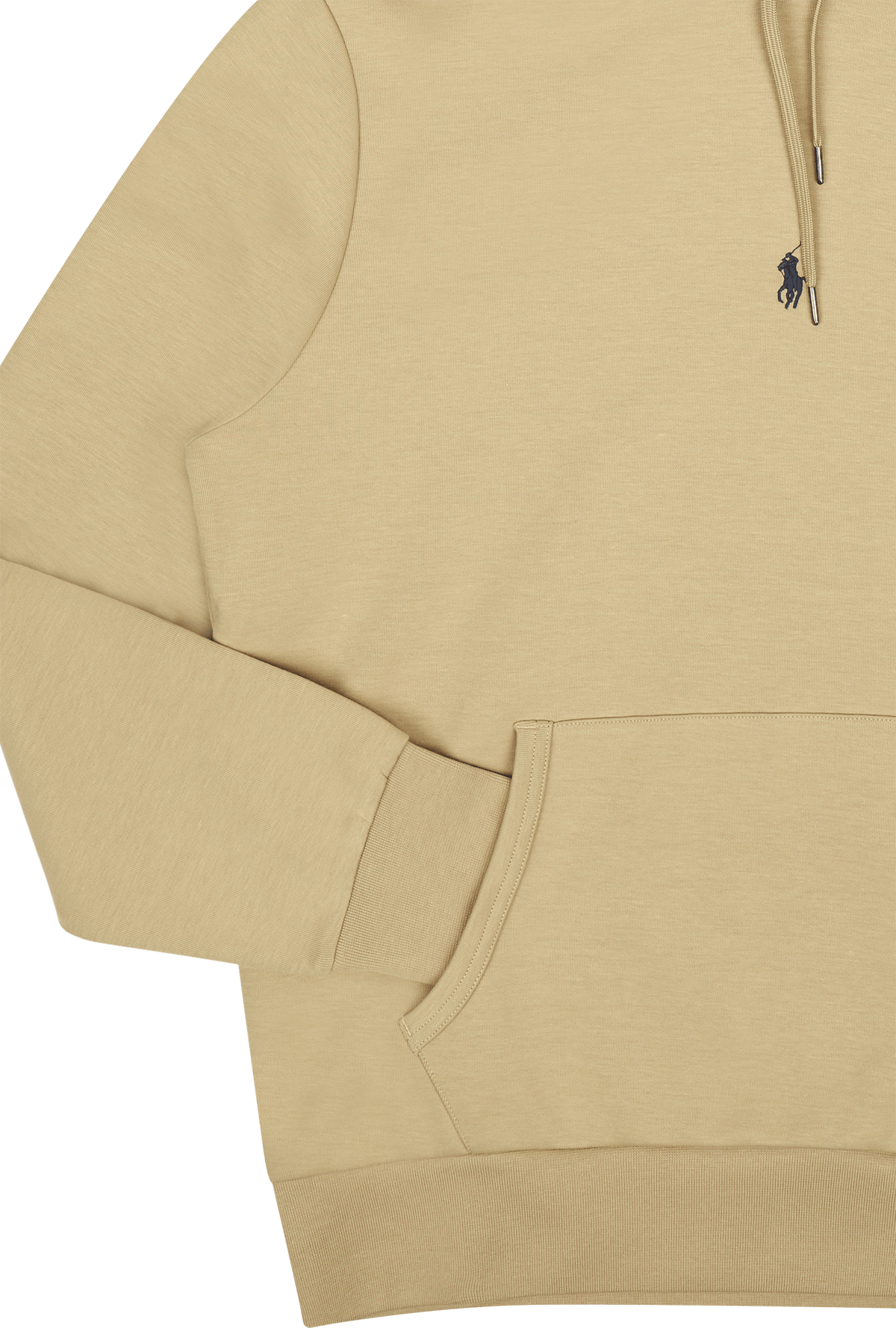 Polo Ralph Lauren Double Knit Hoodie Classic Khaki - Bild 4