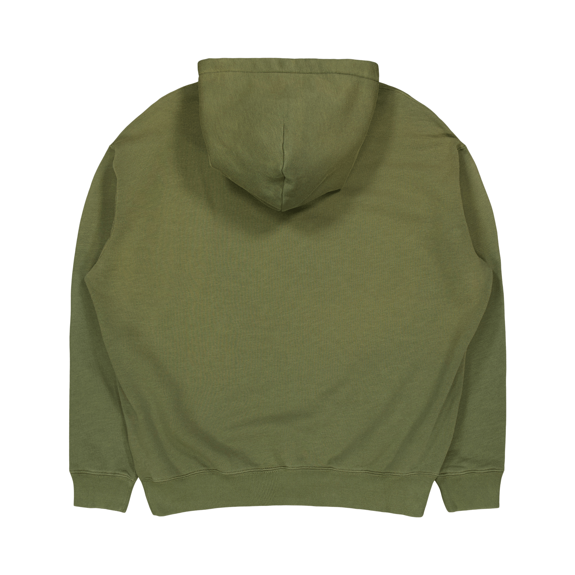 Embroidered Graphic Fleece Hoodie Dark Sage - Bild 2