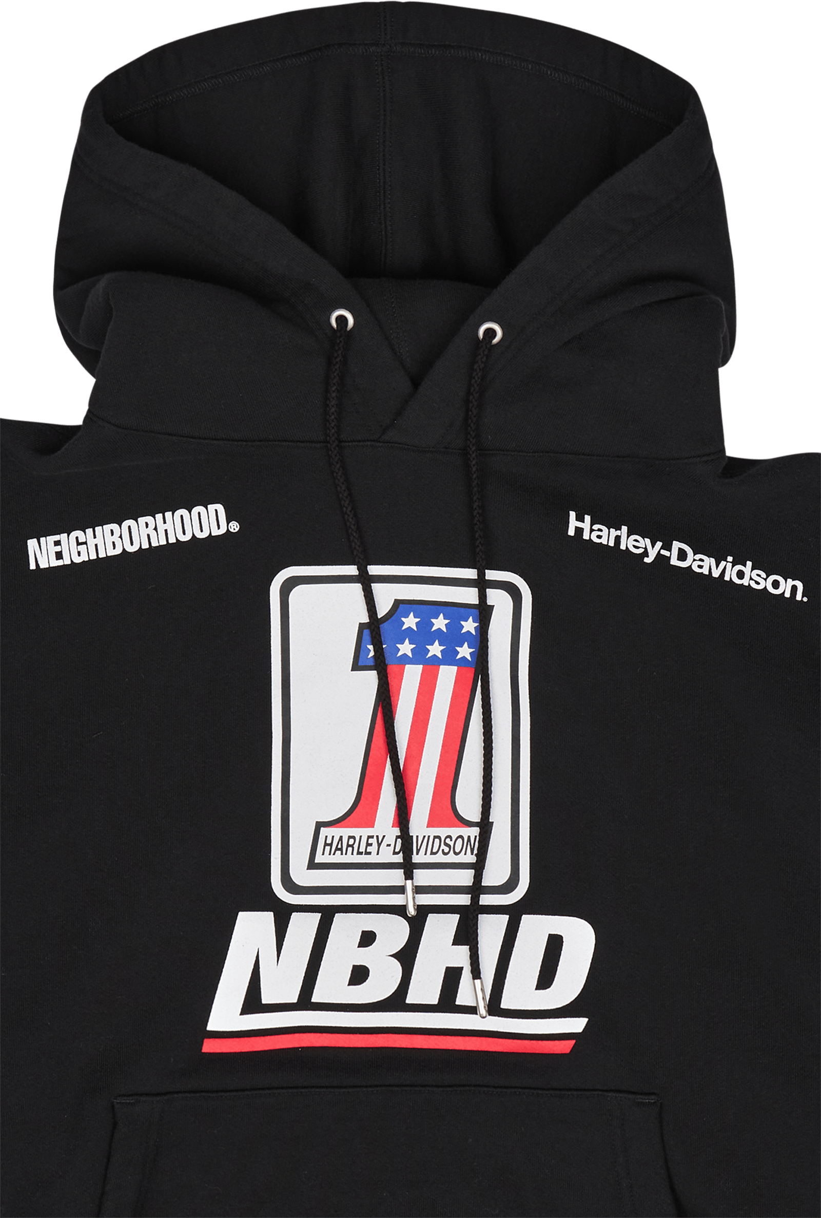 H-d . Hooded Ls . Co Black - Bild 3