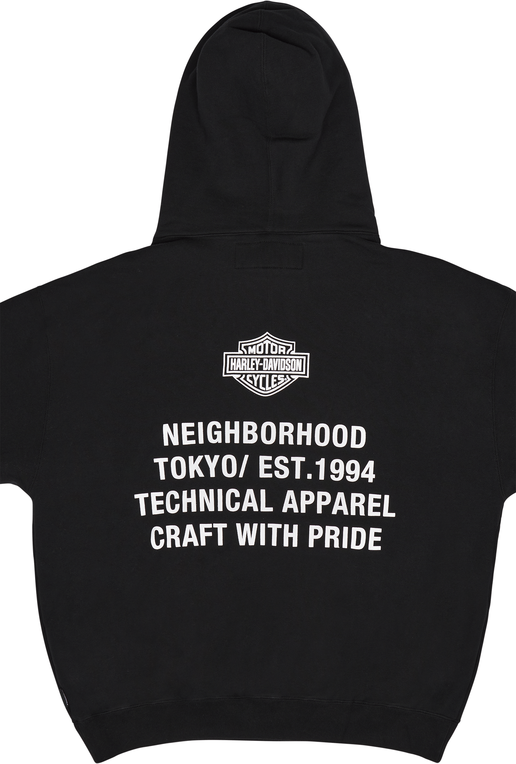 H-d . Hooded Ls . Co Black - Bild 5