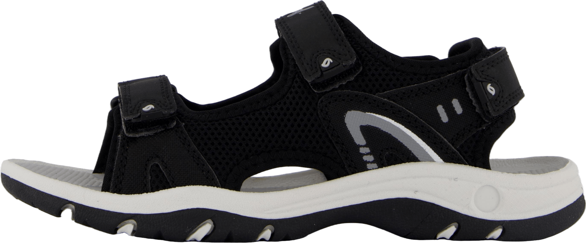 Karhula Black, Unisex, Sko, Sandaler og Hjemmesko, sandaler, Sort, EU 32